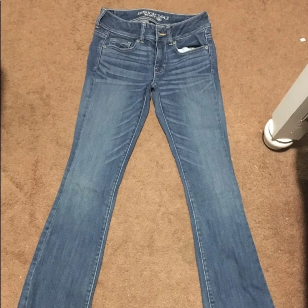 American eagle boot cut jeans size 4